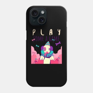 dog are a clown Phone Case