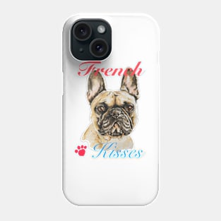 French Bulldog, French Kisses Phone Case