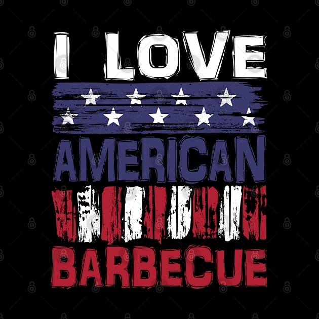 I Love American Barbecue by Nerd_art