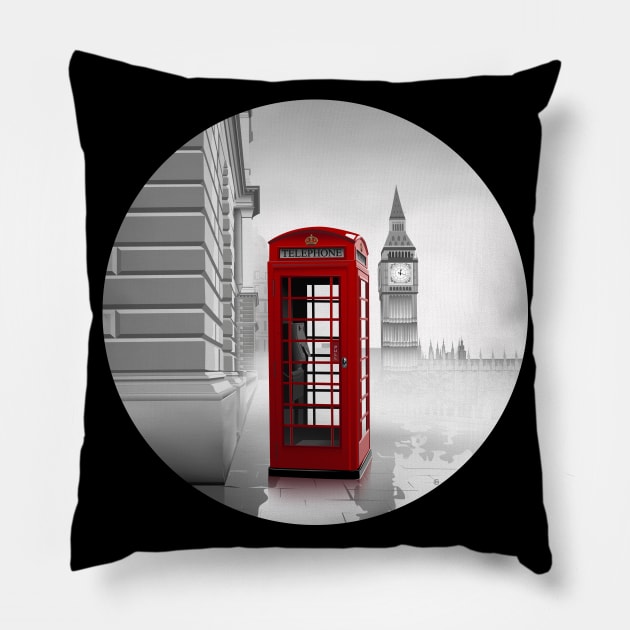 London Pillow by CarolinaMatthes