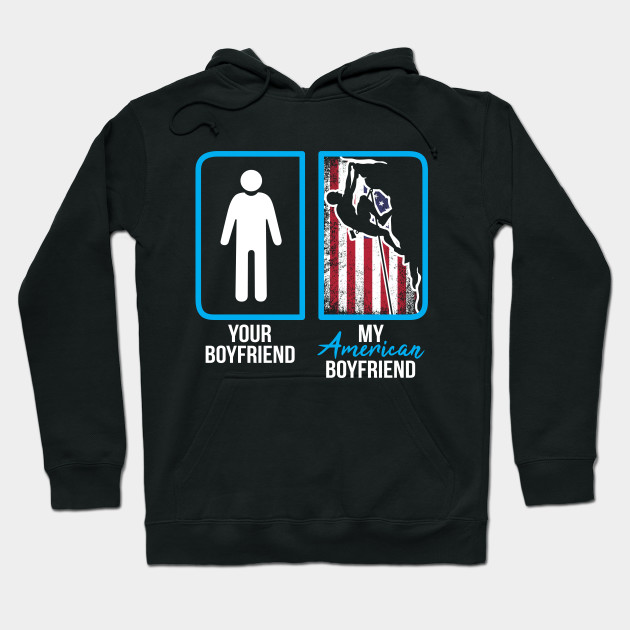 american boyfriend sweatshirt