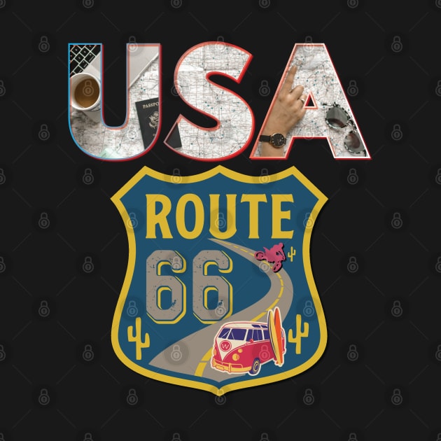 US Route 66 - USA Road Trip by Persius Vagg