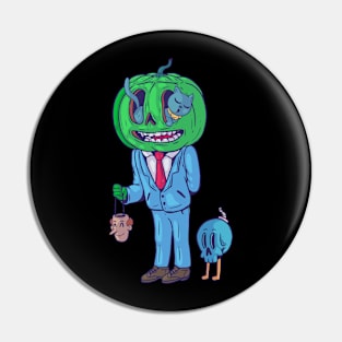 Spooky Creature Pin