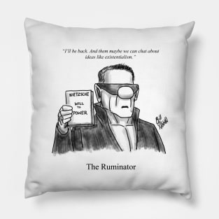 Classic The Ruminator Cartoon Pillow