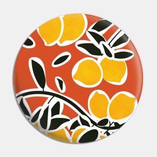 Lemon Tree Branches III Pin