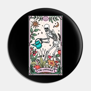 The Gardener Tarot Card Gardening Planting Pin