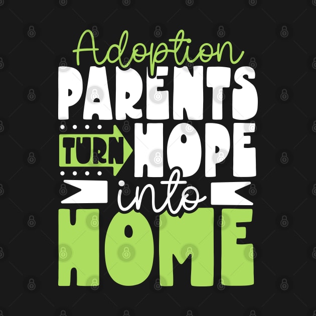 Hope becomes home - adoption parents by Modern Medieval Design