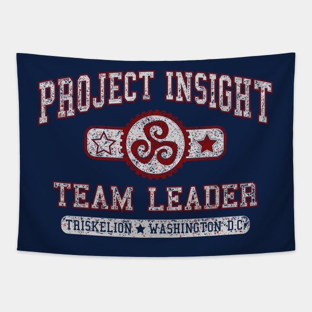 TRISKELION TEAM LEADER (STEALTH MODE) Tapestry by DCLawrenceUK