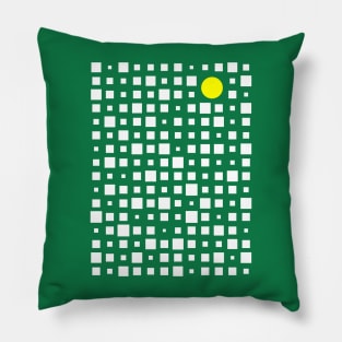 Square and Circle Abstract Pillow