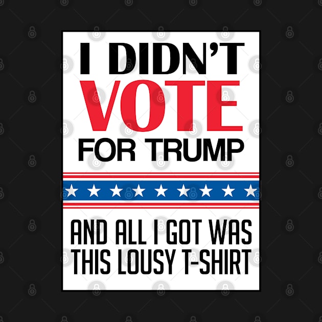 I didn't vote for Trump by NVDesigns