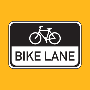 Bike Lane - back T-Shirt