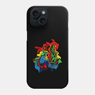 Mind melt bright colours Phone Case