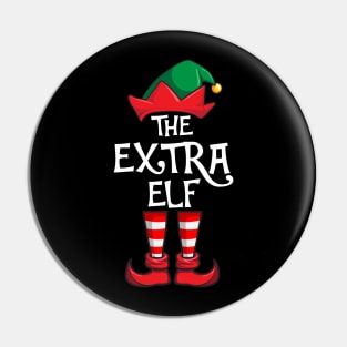 Extra Elf Matching Family Christmas Pin
