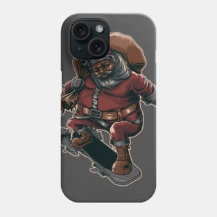 Flying board santa Phone Case