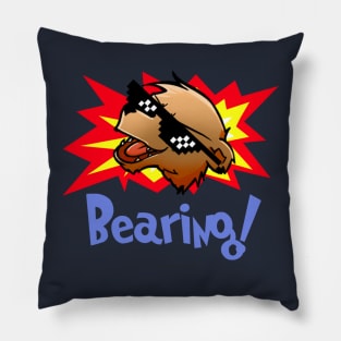 Bearing thug life glasses Pillow