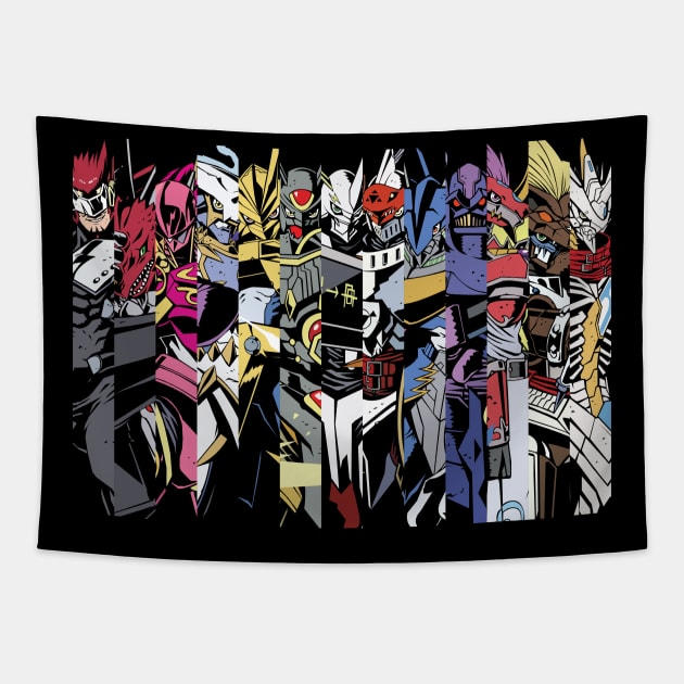 digimon royal knights Tapestry by DeeMON