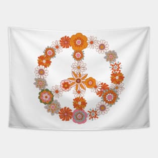 Peace Flower Tapestry