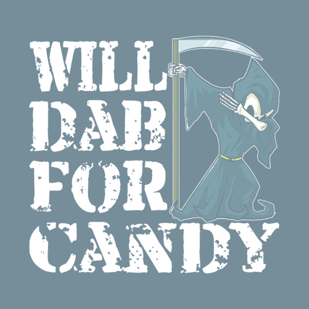 Discover Grim Reaper Halloween Costume Dab For Candy - Grim Reaper Halloween Costume D - T-Shirt