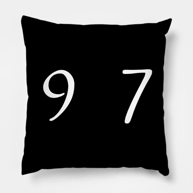 Date of birth 1971 Pillow by ZenekBl