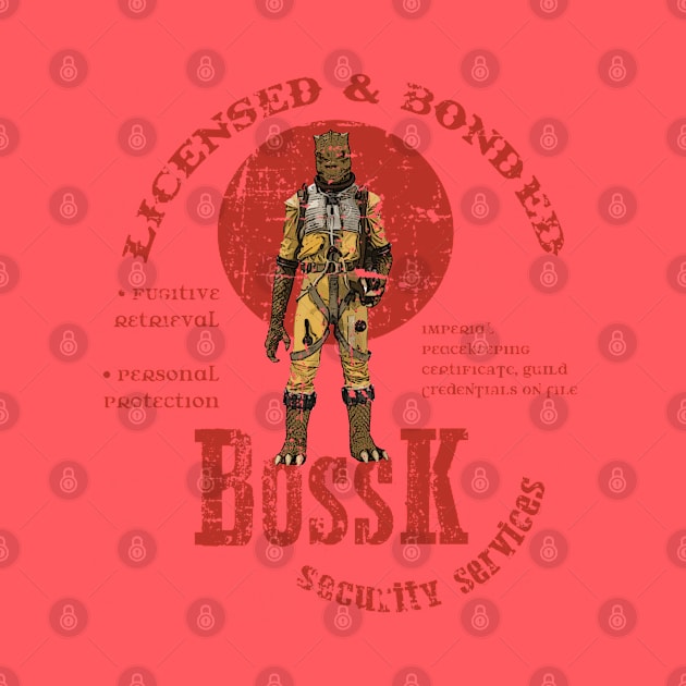 Bossk Security Services distressed by MonkeyKing