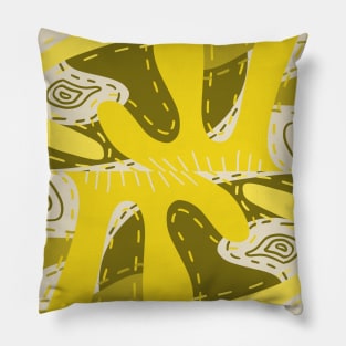 Abstraction of Banana Pillow