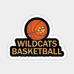 Wildcats Basketball Magnet