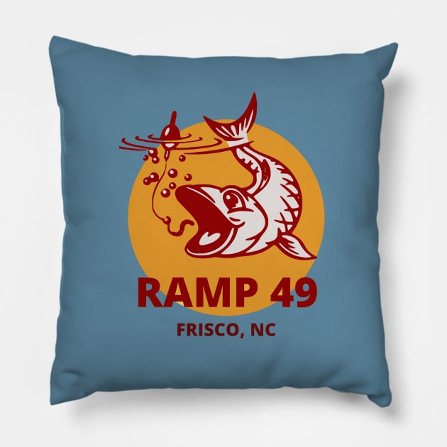 RAMP 49 FRISCO FISH Pillow by Trent Tides