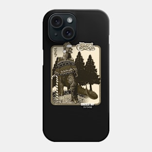 Godzilla christmas Phone Case