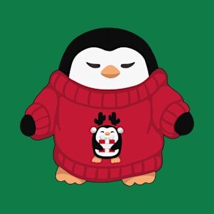 PENGUIN CHRISTMAS SWEATER T-Shirt