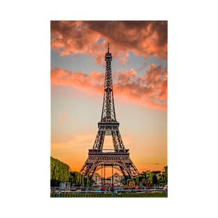 Eiffel Tower Sunset T-Shirt