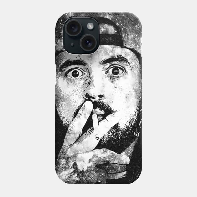 Silent Bob Phone Case by Morishasha