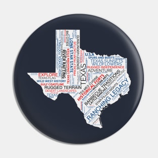 Texas Trails Pin