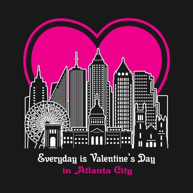 Valentine's Day in Atlanta City by traveltravelamerica