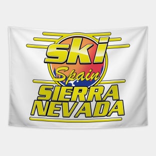 Sierra Nevada Spain ski logo Tapestry