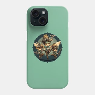 Steampunk Steam Powered Fairy Squad Phone Case