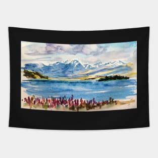 Lake Tekapo Tapestry