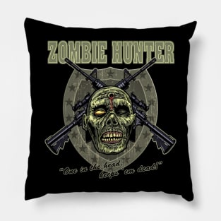 Zombie Hunter Pillow