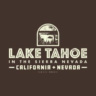 Lake Tahoe (Tan) T-Shirt