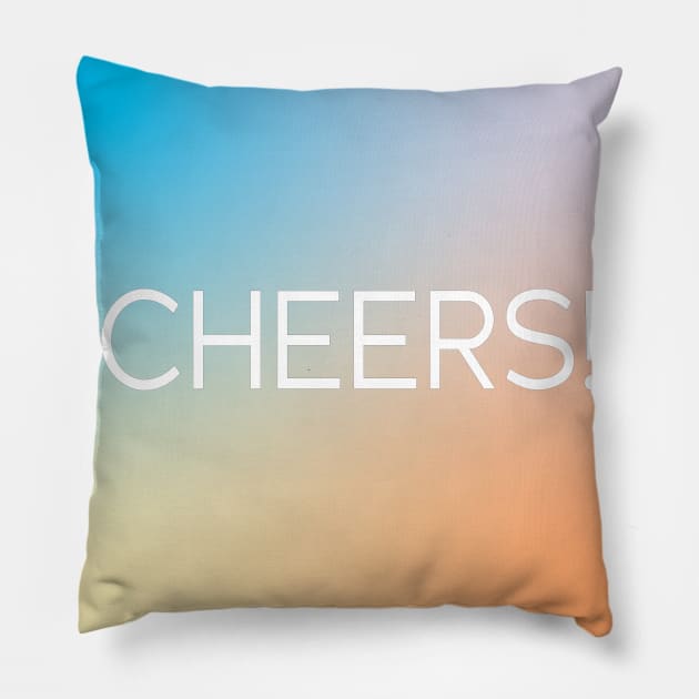 Cheers! Pillow by PSCSCo