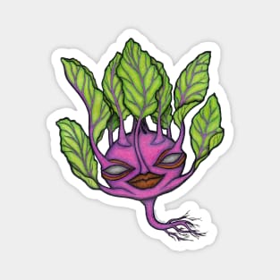 Medusa is a kohlrabi Magnet