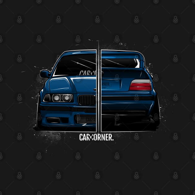 EDM - E36 M - CarCorner by CarCorner - Automotive Artwork