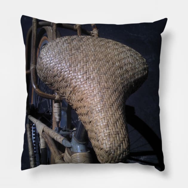 Bicycle saddle Pillow by walter festuccia