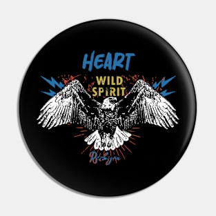 heart wild spirit Pin