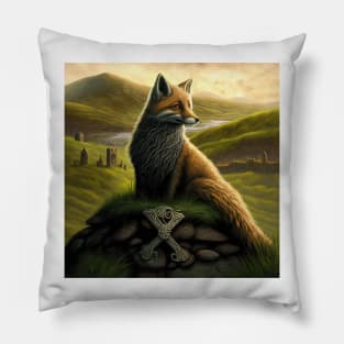 Celtic Fox Pillow