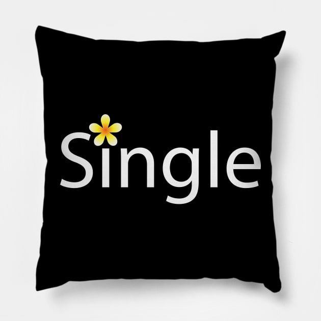 Single creative artwork Pillow by BL4CK&WH1TE 