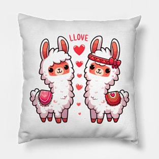 Valentine's Cartoon Delights T-Shirt Pillow