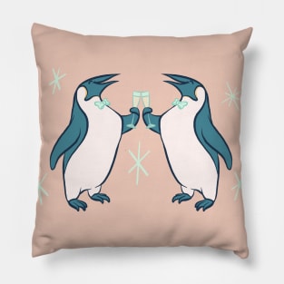 Party Penguins Pillow