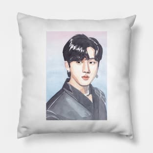 Seo Changbin Stray Kids Watercolour Painting Pillow