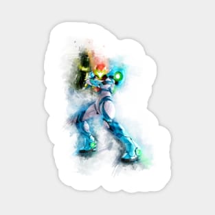 Metroid Dread - Samus (Watercolor) Magnet