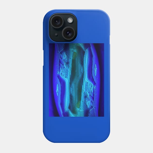 Lapislazuli Rock Texture Phone Case by mavicfe